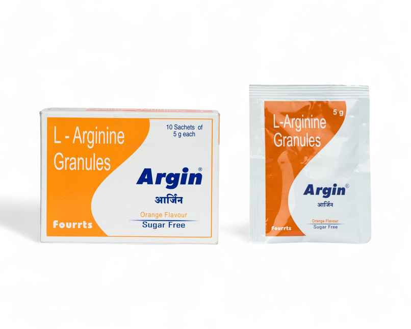 Argin Orange Flavour  Sugar Free Granules