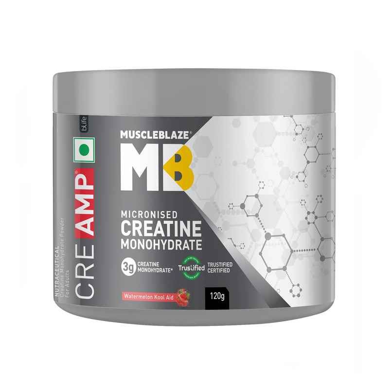 Muscleblaze Micronised Creatine Monohydrate Creamp Powder, Watermelon Kool Aid
