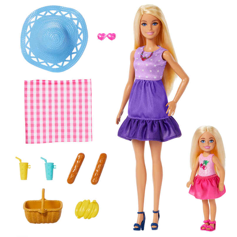 Barbie Family & Friends Picnic | Doll Playset