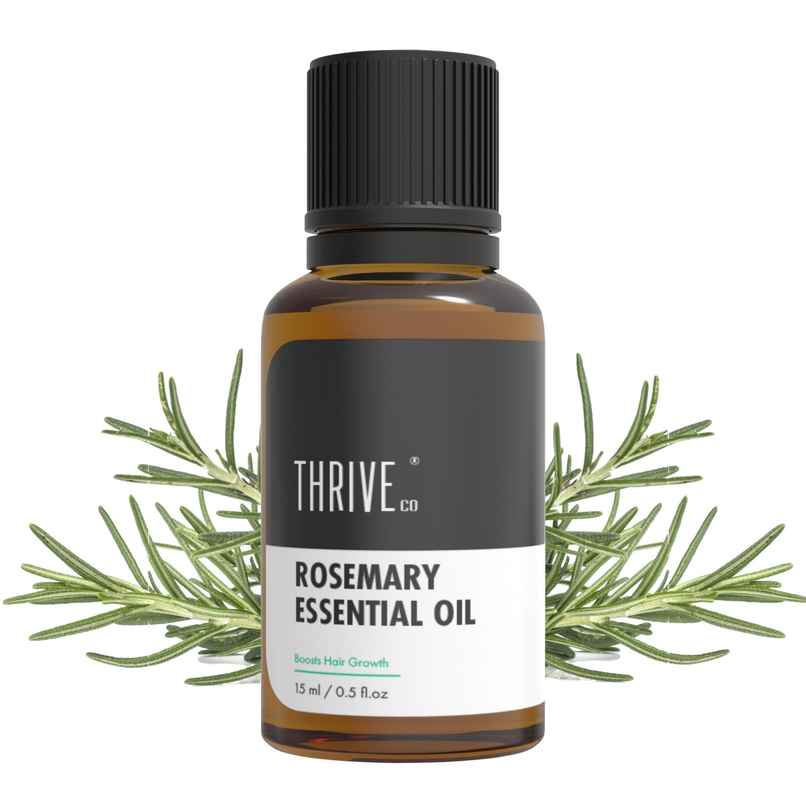 Thriveco Rosemary Essential Oil For Hair Growth & Hair Fall Control For Men & Women