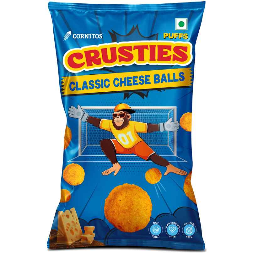 Cornitos Crusties Puffs Classic Cheese Flavour Cornitos Crusties Puffs Classic Cheese Flavour