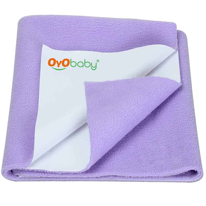 Oyo Baby Waterproof Dry Sheet M 100Cm X 70Cm, Voilet
