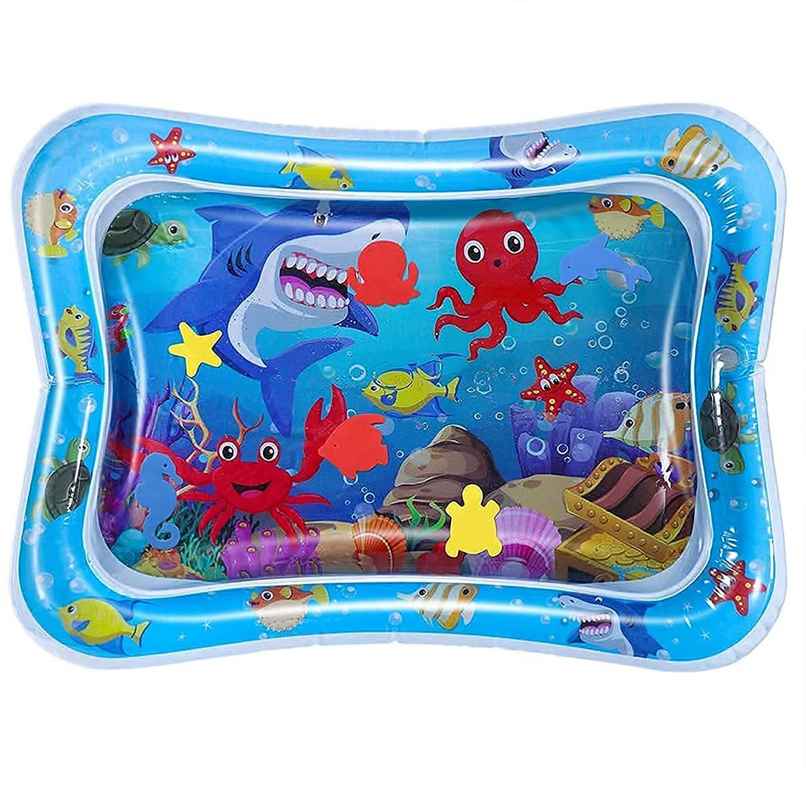 Kidology Water Play Mat for Babies | Tummy Time Leakproof Water Mat for Baby Kids Toddlers