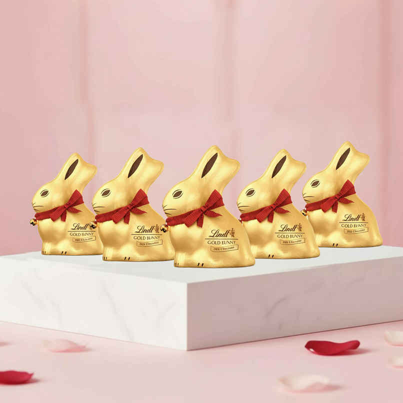 Lindt Hase Gold Bunny Mini Milk Chocolates