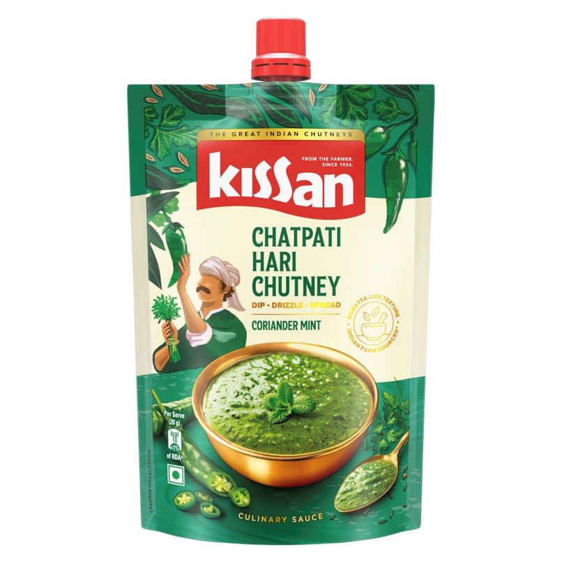 Kissan Chatpati Hari Chutney Doy