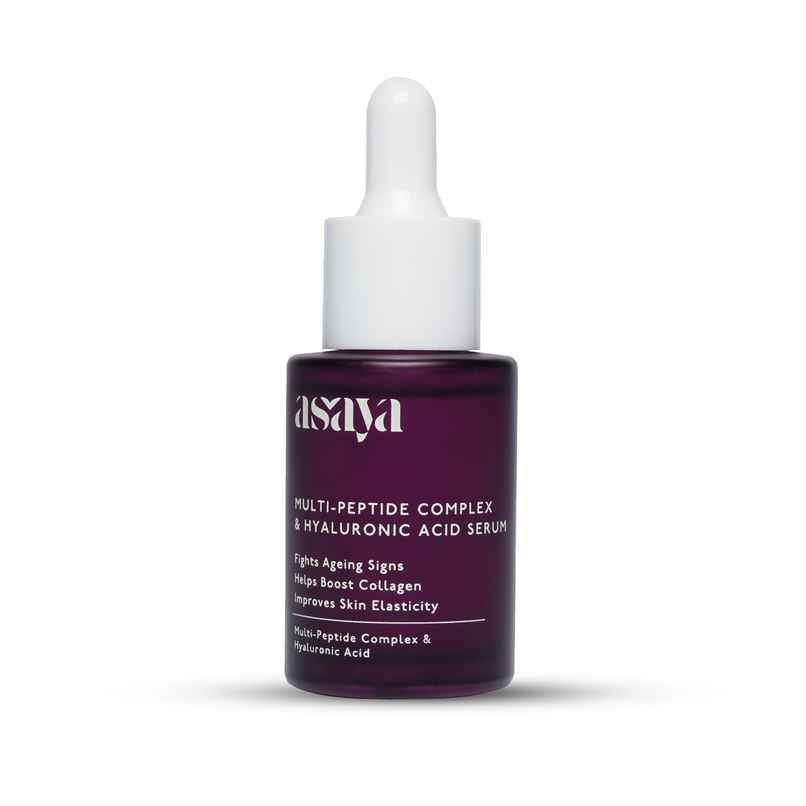 Asaya 5% Multi Peptide Serum With Hyaluronic Acid Collagen Peptide Face Serum for Anti Ageing