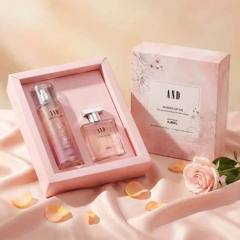 AND by Ajmal Love Muse Eau De Perfume & Dainty Glam Body Mist For Women | Gifting Essential