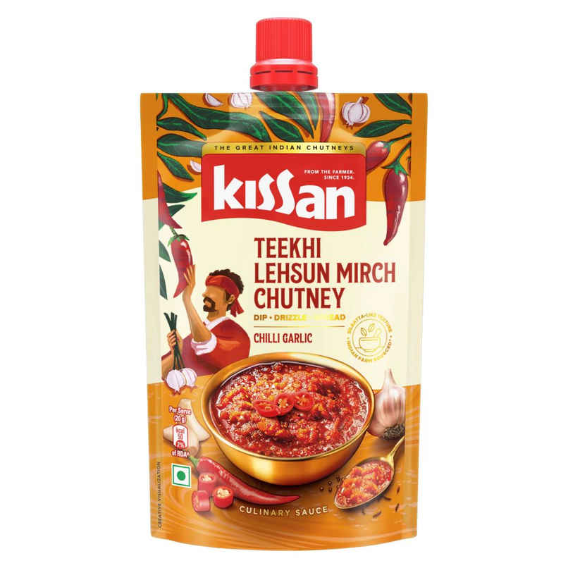 Kissan Teekhi Lehsun Mirch Chutney Doy