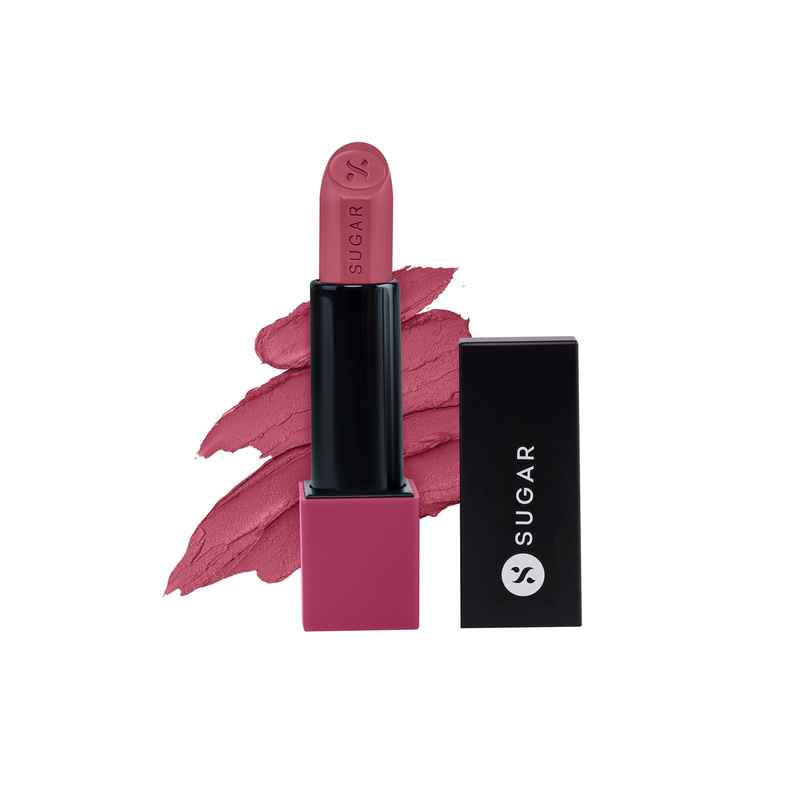 SUGAR Cosmetics Glide Peptide Serum Lipstick | 05 Parisian Pink