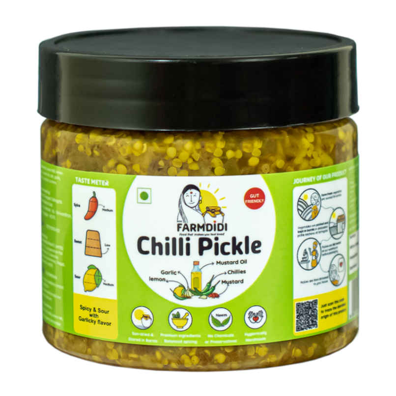 Farmdidi Green Chilli Pickle