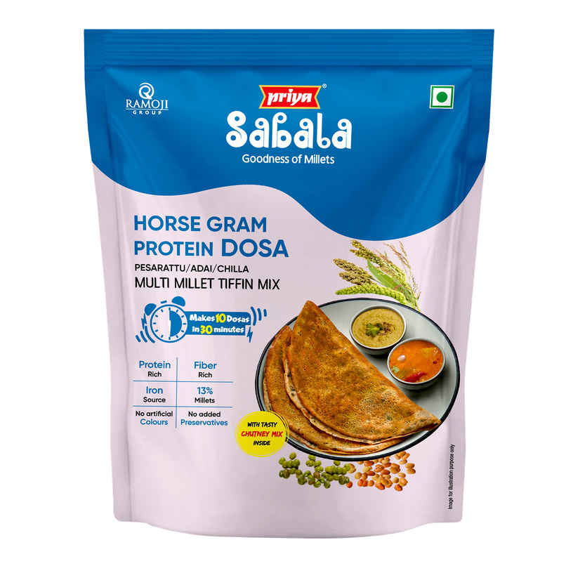 Priya Sabala Horsegram Protein Dosa Mix