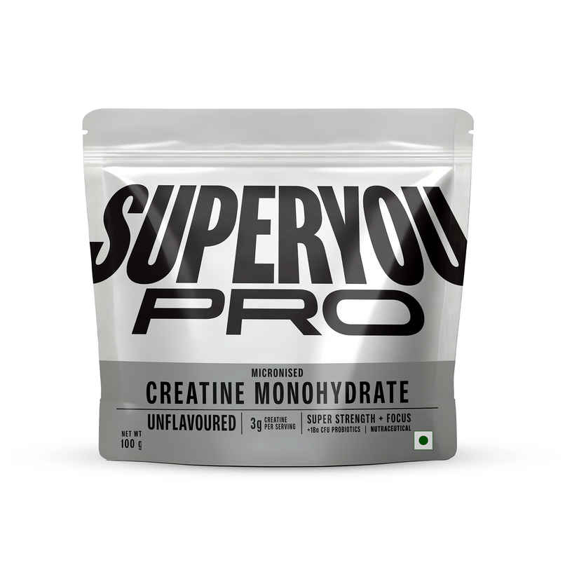 SuperYou Pro Micronised Creatine Monohydrate | 33 Servings | Unflavoured