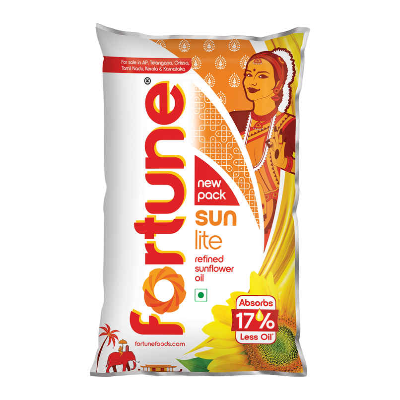 Fortune Refined Sunflower Oil | Pouch