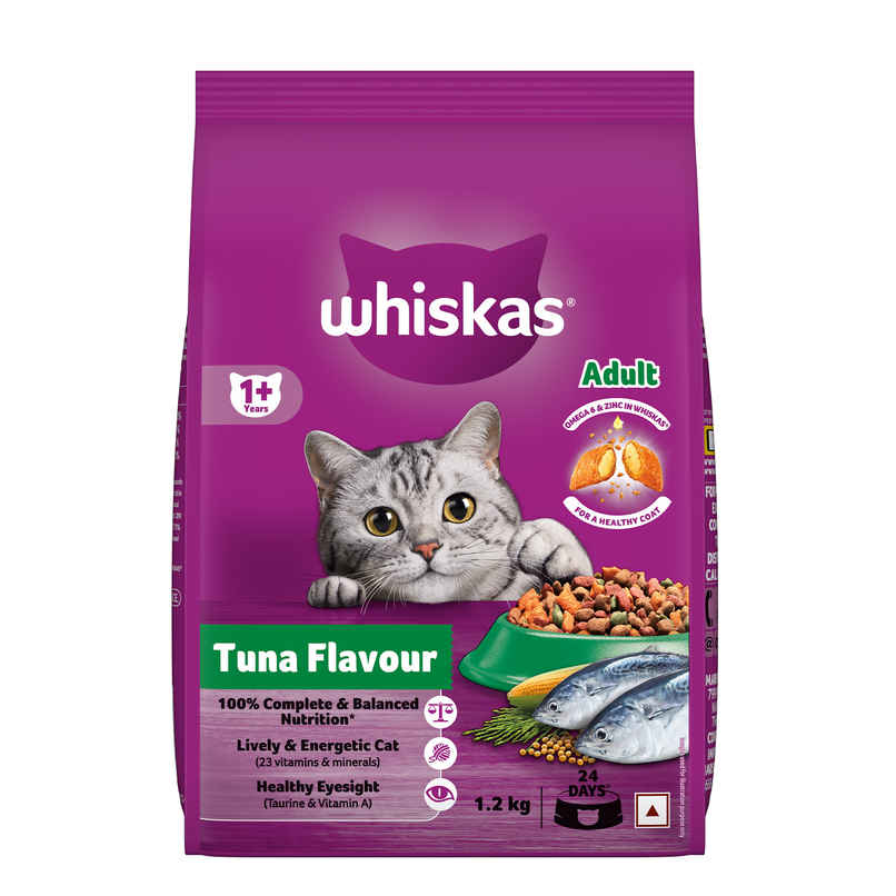 Whiskas Adult Tuna Flavour Dry Cat Food
