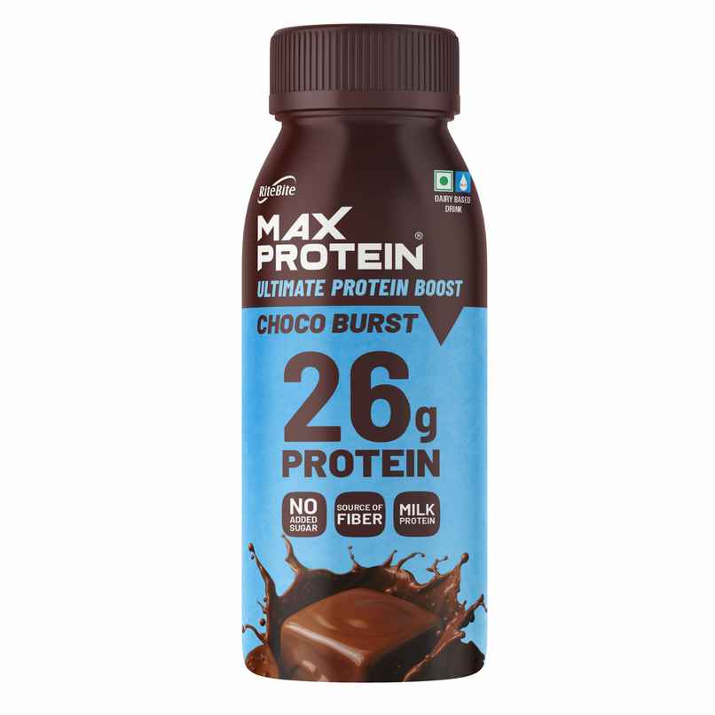 RiteBite Max Protein Choco Burst 26g Protein Milkshake