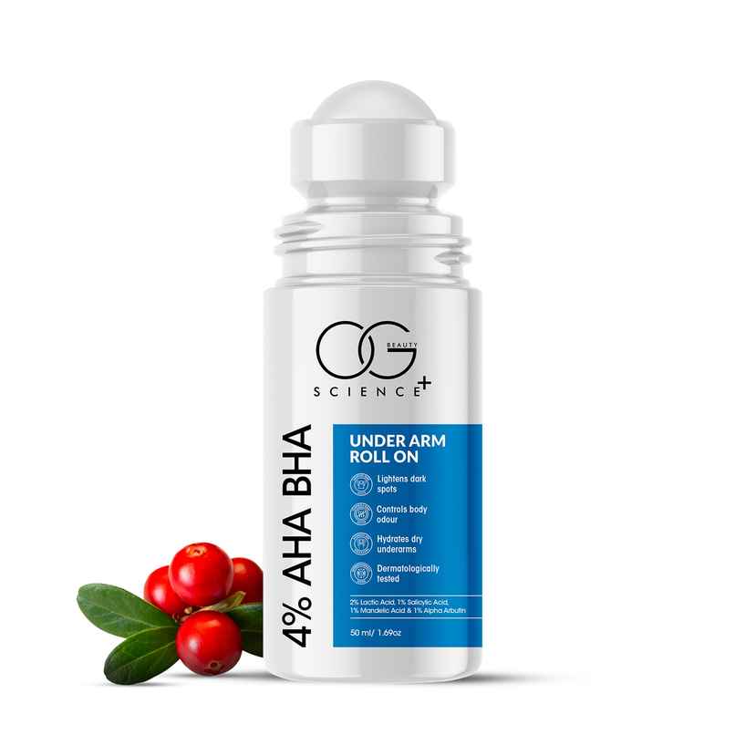OG Beauty Science+ 4% Aha Bha Under Arm Roll On