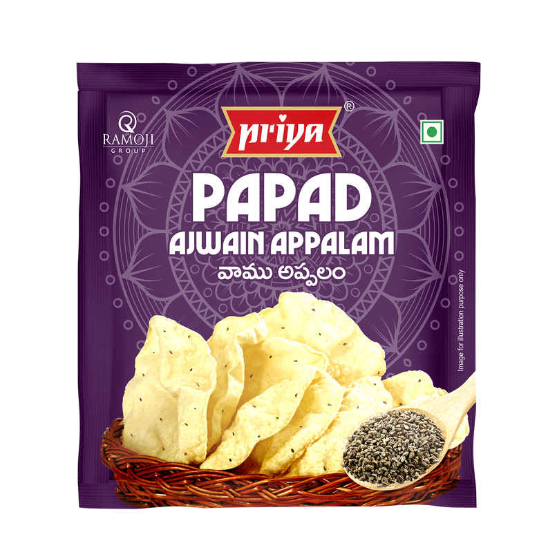 Priya Ajwain Appalam Papad
