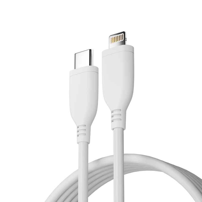 Ailkin USB C to Lightning Apple Certified (Mfi) Sync & Charge Cable for Apple iPhone 14/14 Mini/ 14 Pro / 14 Pro Max, Fast Charging Lightning Cable, (1M) - White