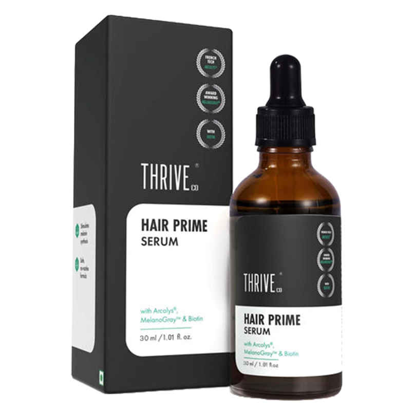 Thriveco Anti-Grey Hair Prime Serum Reverses & Limits Hair Greying Arcolys For Men And Women