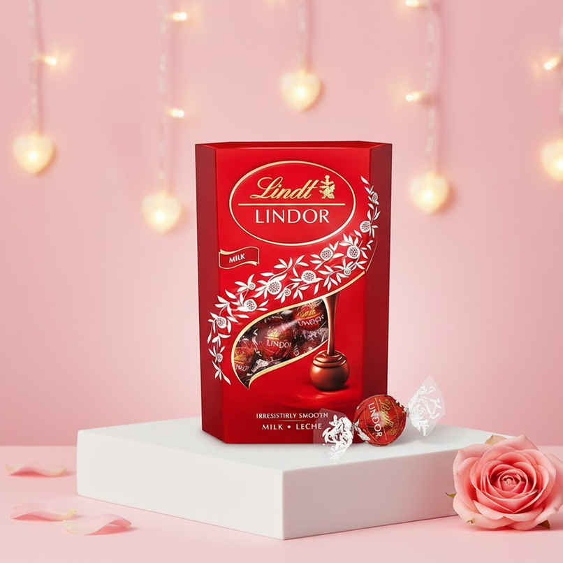 Lindt Exotic Milk Cornet Chocolate | Premium Chocolate