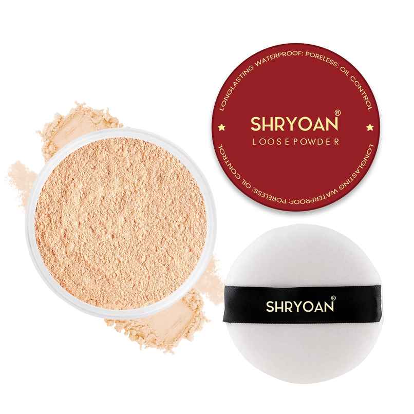 Shryoan Loose Powder 24 Hr Highlighting Complexion Powder - Shade-03