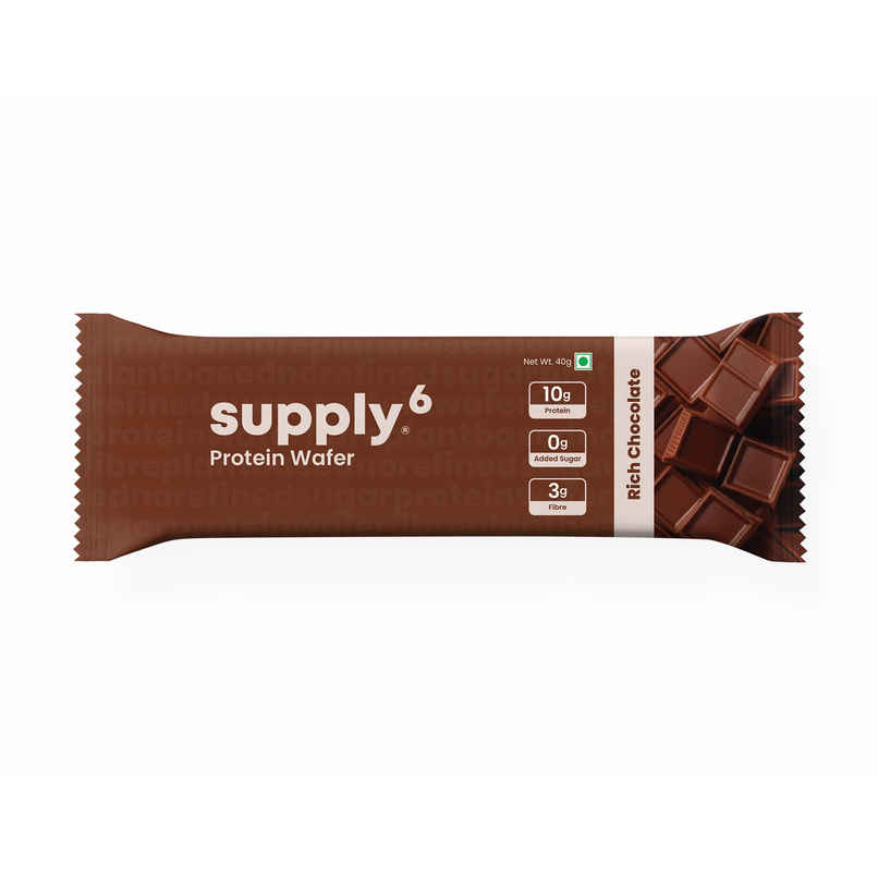 Supply6 Rich Chocolate Multigrain Protein Wafer Bar