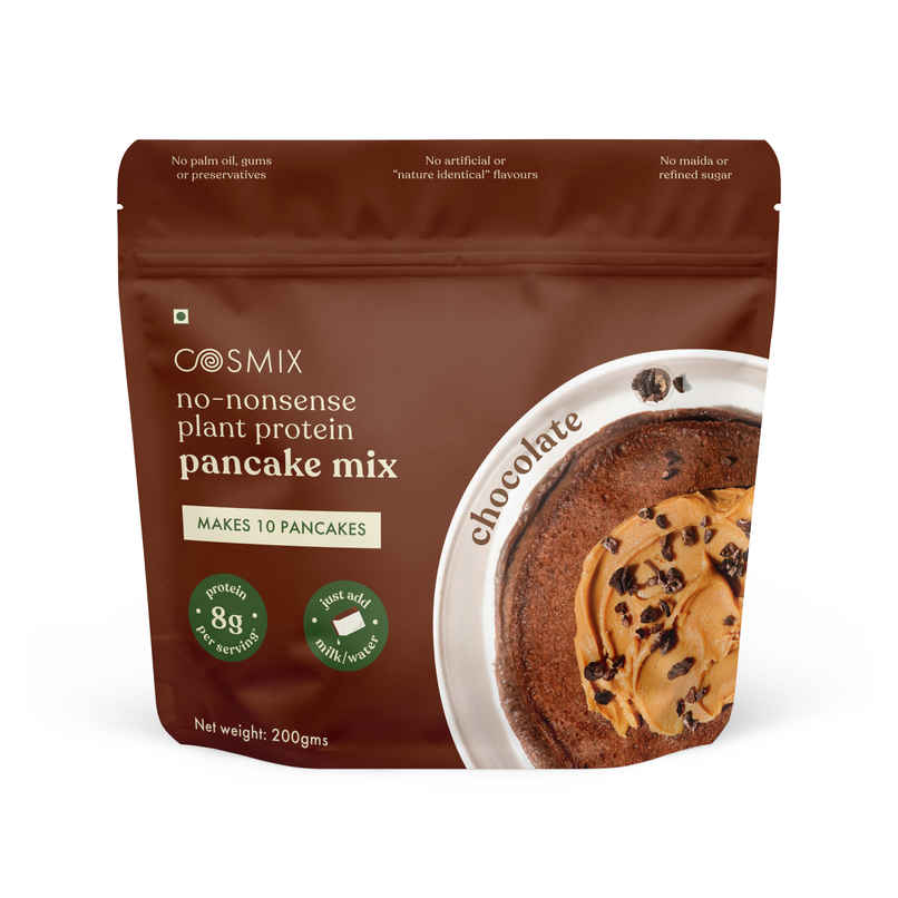 Cosmix Protein Pancake Mix Chocolate, 8g Protein