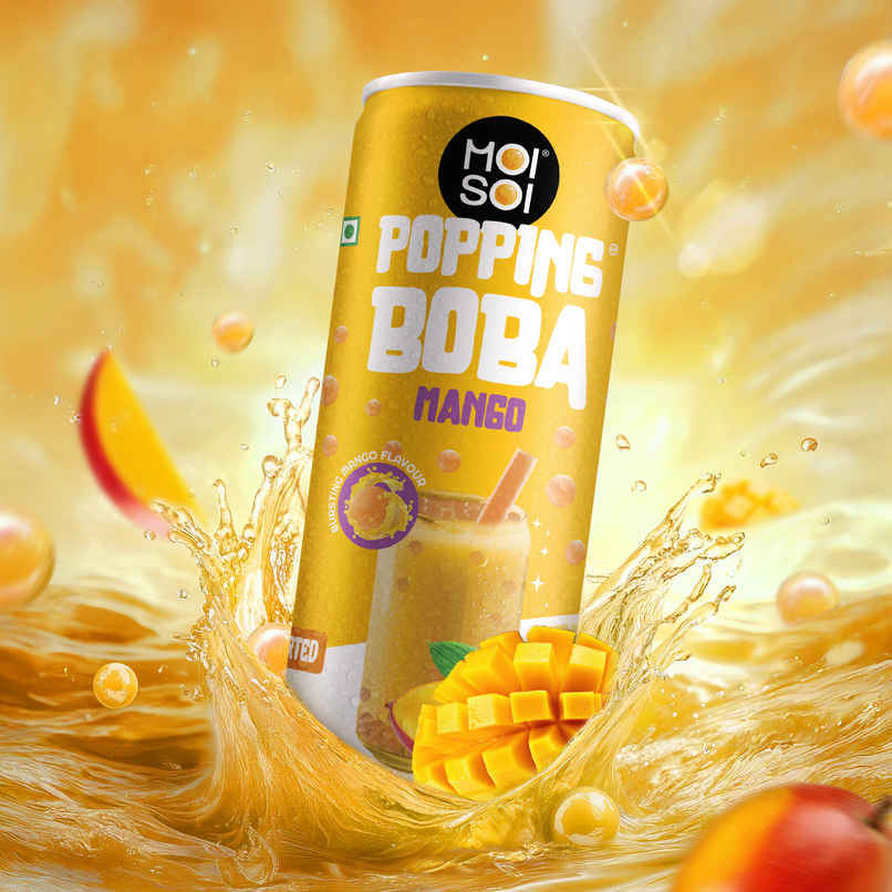 Moi Soi Popping Boba With Mango Fruit Drink