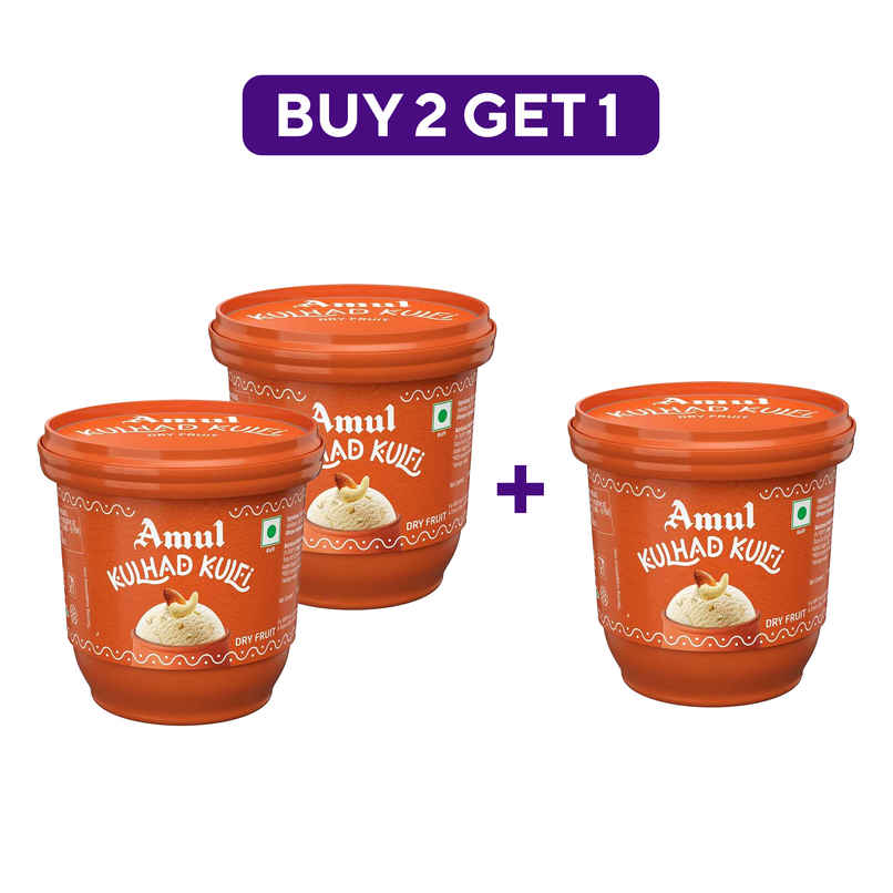 Amul Kulhad Kulfi Ice Cream Combo Amul Kulhad Kulfi Ice Cream Combo