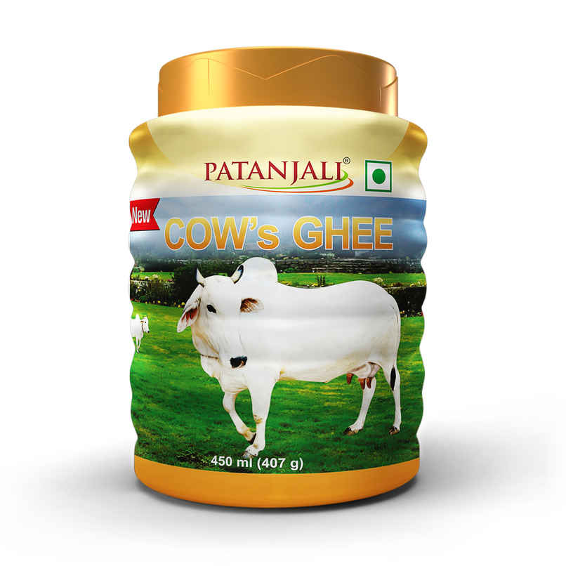 Patanjali Cow Ghee Jar - Pure Danedar, Rich Aroma, Cow Ghee Patanjali Cow Ghee Jar - Pure Danedar, Rich Aroma, Cow Ghee