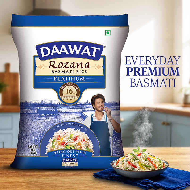 Daawat Platinum Rozana Basmati Rice | Long Grain Daawat Platinum Rozana Basmati Rice | Long Grain