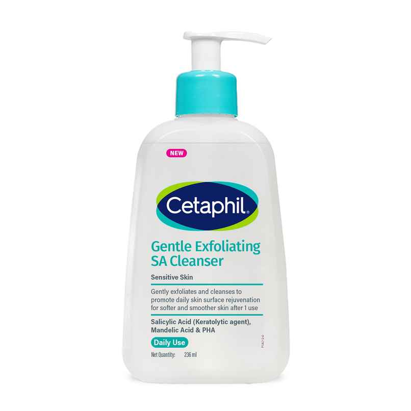 Cetaphil Gentle Exfoliating Sa Cleanser Face Wash