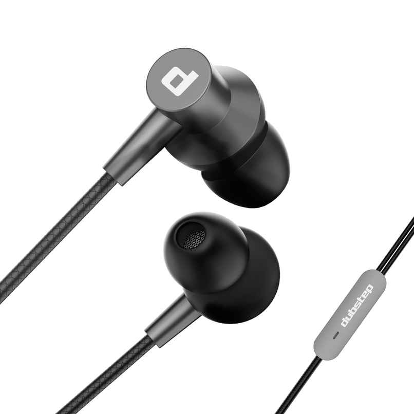 Dubstep Squad M7 With X-Bass Technology In-Ear Wired Earphones With Mic - Grey Dubstep Squad M7 With X-Bass Technology In-Ear Wired Earphones With Mic - Grey
