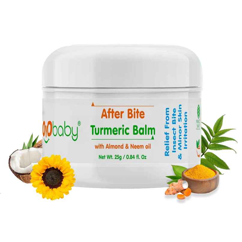 Oyo Baby After Bite Turmeric Balm Gives Relief From Rashes, Mosquito & Insect Bites