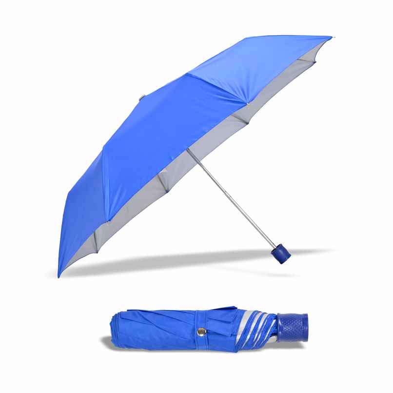 Fendo 3 Fold Hand Open 21.5 inch Royal Blue Umbrella Fendo 3 Fold Hand Open 21.5 inch Royal Blue Umbrella