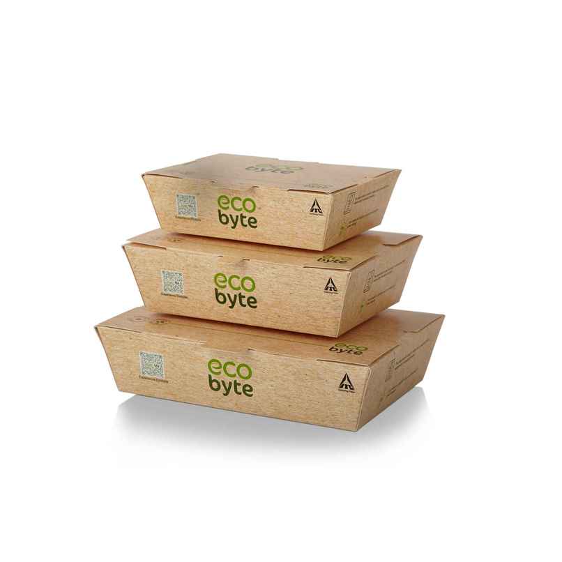 eco byte Clamshell Lunch Box - 1100 ml eco byte Clamshell Lunch Box - 1100 ml