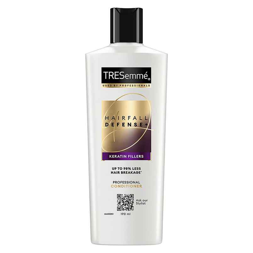 TRESemme Hair Fall Defense Conditioner with Keratin Fillers for 98% Less Breakage
