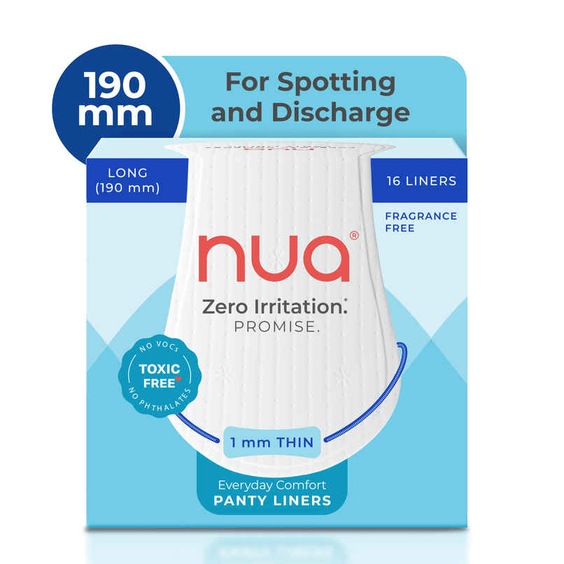 Nua Panty Liners for Daily Use - 190mm