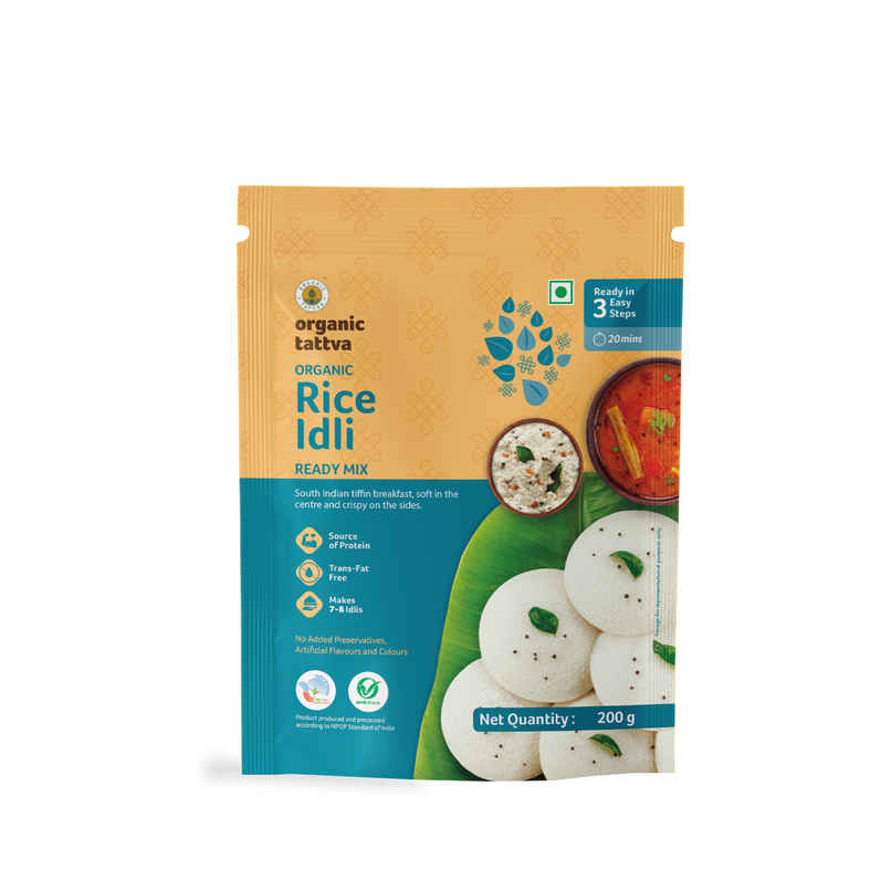 Organic Tattva Rice Idli Ready Mix