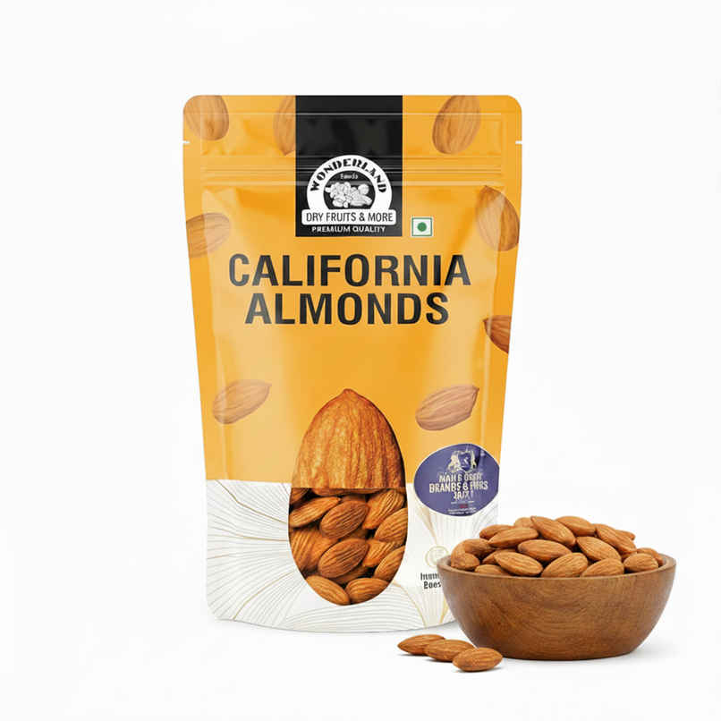 Wonderland Foods California Almonds (NP Badam)