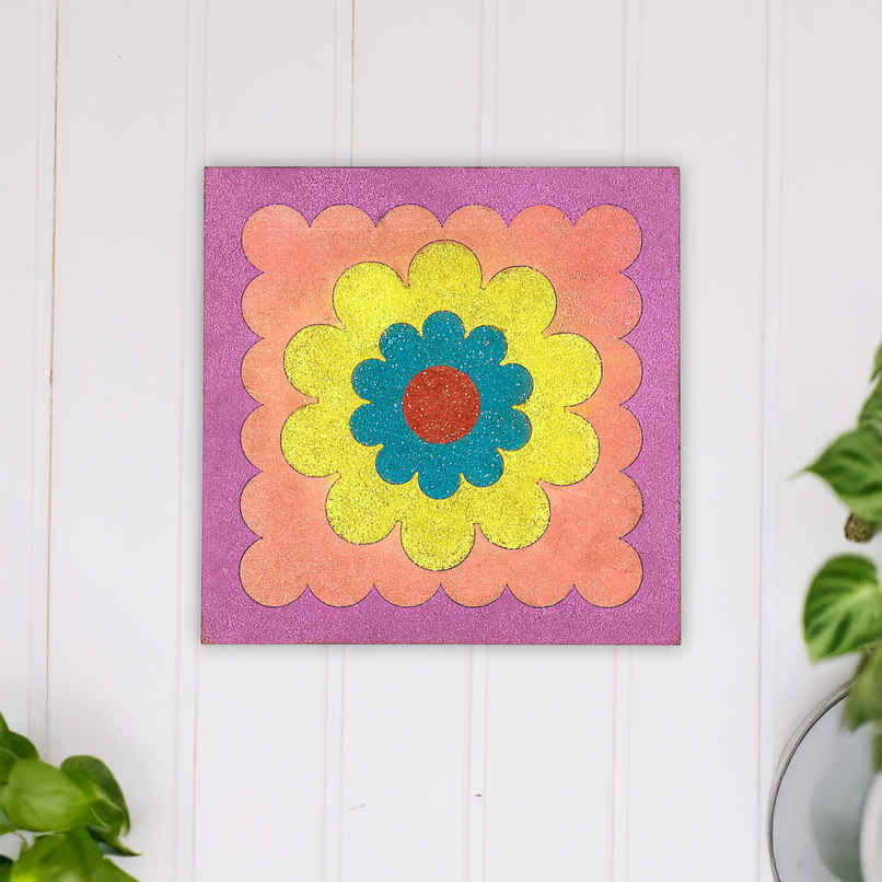 Wall Hanging 6 Inch Colour Bloom | Tota