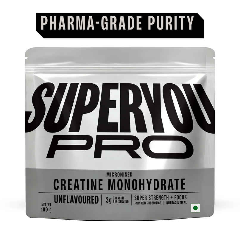 SuperYou Pro Micronised Creatine Monohydrate | 33 Servings | Unflavoured SuperYou Pro Micronised Creatine Monohydrate | 33 Servings | Unflavoured