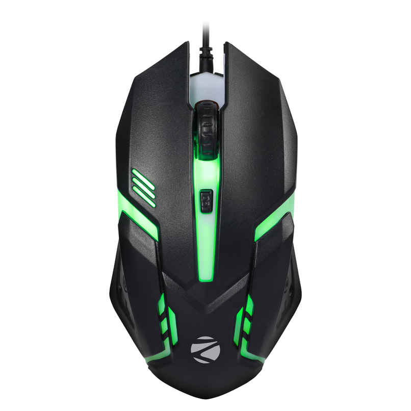 Zebronics Uzi High Precision Wired Gaming Mouse With 4 Buttons | Rainbow Led Lights | Dpi Switch Zebronics Uzi High Precision Wired Gaming Mouse With 4 Buttons | Rainbow Led Lights | Dpi Switch