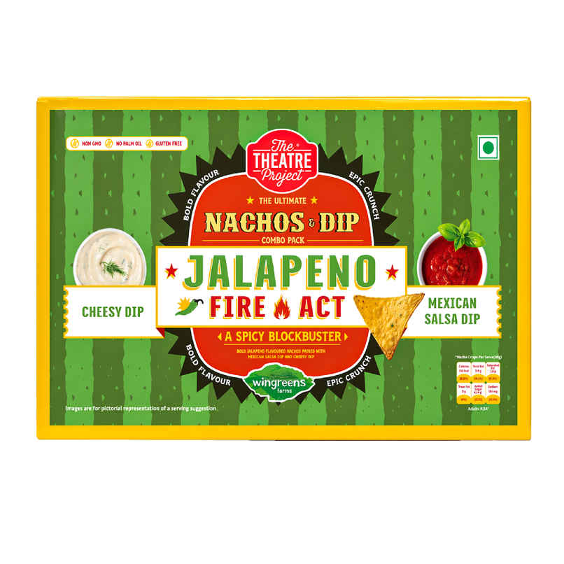 The Theatre Project Jalapeno Nachos with Cheesy & Salsa Dip The Theatre Project Jalapeno Nachos with Cheesy & Salsa Dip