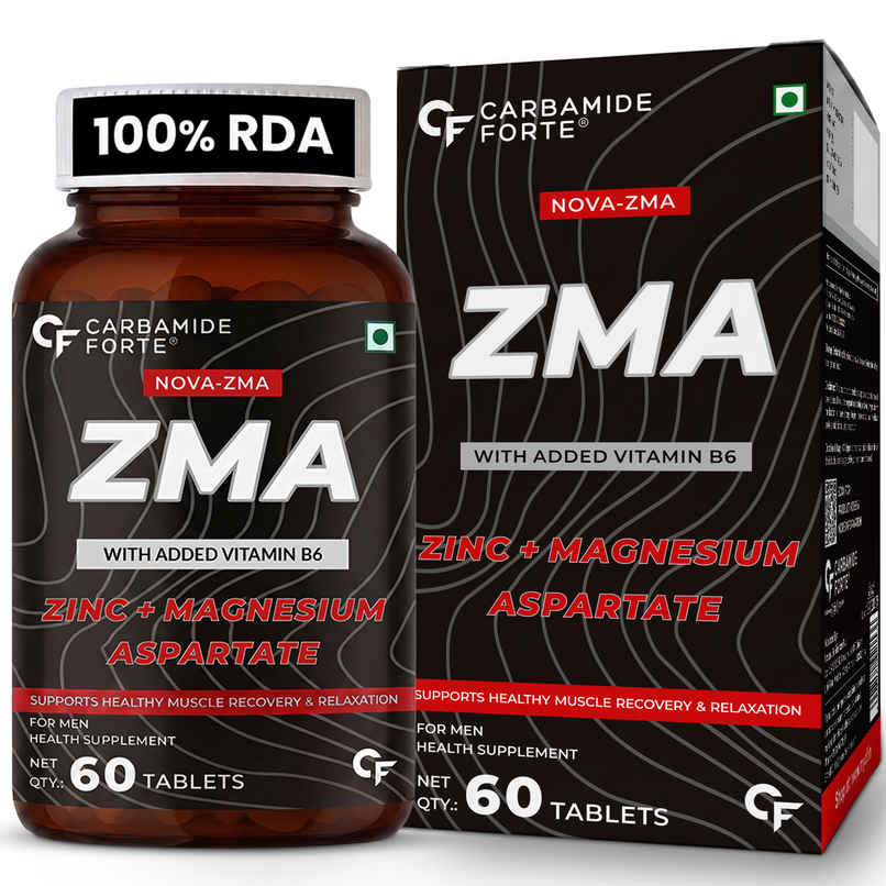Carbamide Forte ZMA and Zinc Supplement for Men | Zinc and Magnesium Supplements with Vitamin B6 Carbamide Forte ZMA and Zinc Supplement for Men | Zinc and Magnesium Supplements with Vitamin B6