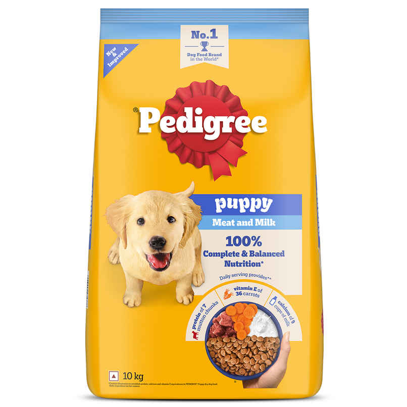 Pedigree Puppy Meat & Milk Dry Dog Food Pedigree Puppy Meat & Milk Dry Dog Food