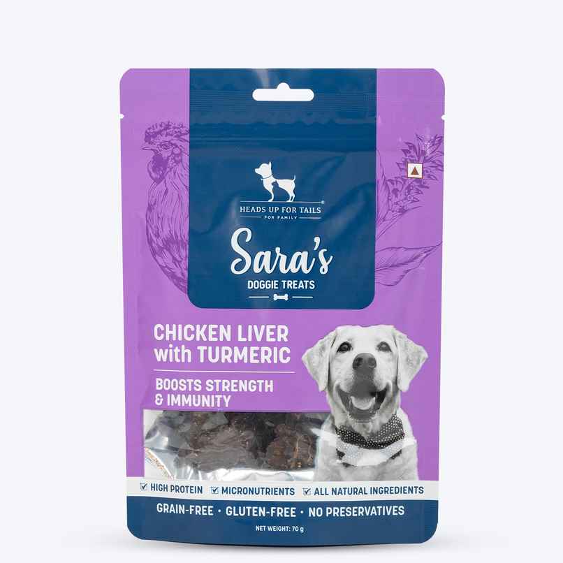 HUFT Sara's Chicken Liver Jerky With TurmericPacket