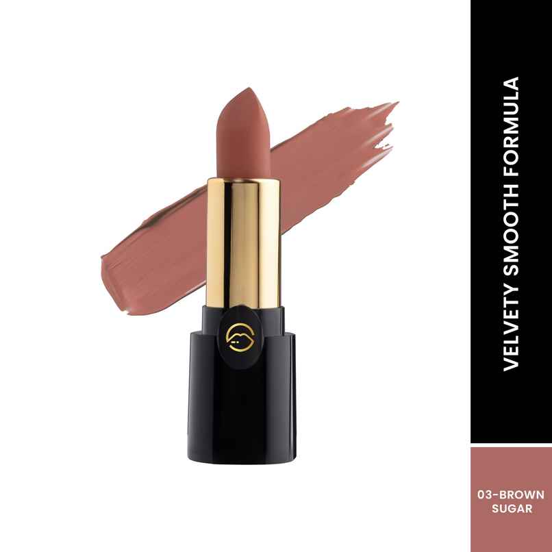 MARS Cosmetics Plush Velvet Creamy Matte Lipstick For Women | 03-Ls15-Brown Sugar