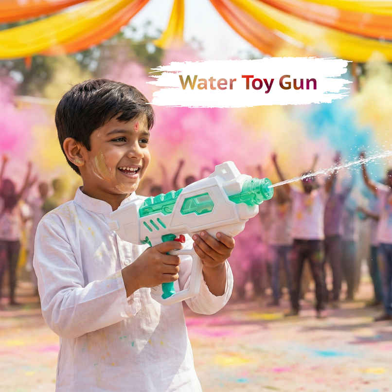 Storio Manual Water Gun Toy Powerful Water Blaster for Kids | Color Cannon Storio Manual Water Gun Toy Powerful Water Blaster for Kids | Color Cannon