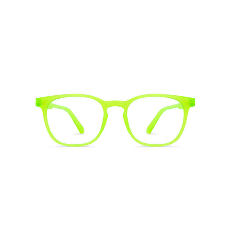 Lenskart Hustlr Unisex Computer Glasses | Electric Green - M